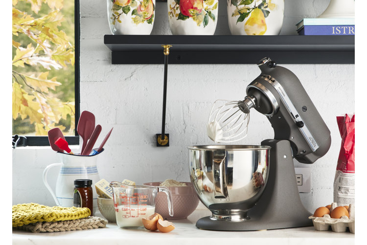 Gray on sale kitchenaid mixer